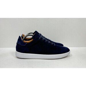 Beckett Simonon Geller Suede Leather Trainers Blue Suede Sneaker Men's 9 US
